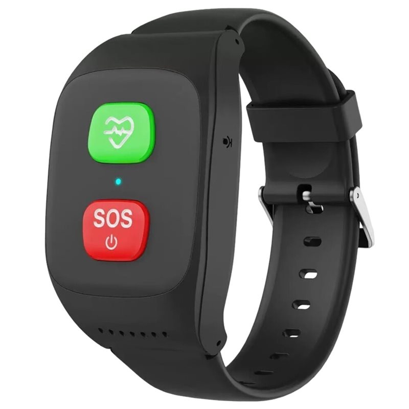 Fall Detection Watch - Relógio GPS 4G para Idosos com
