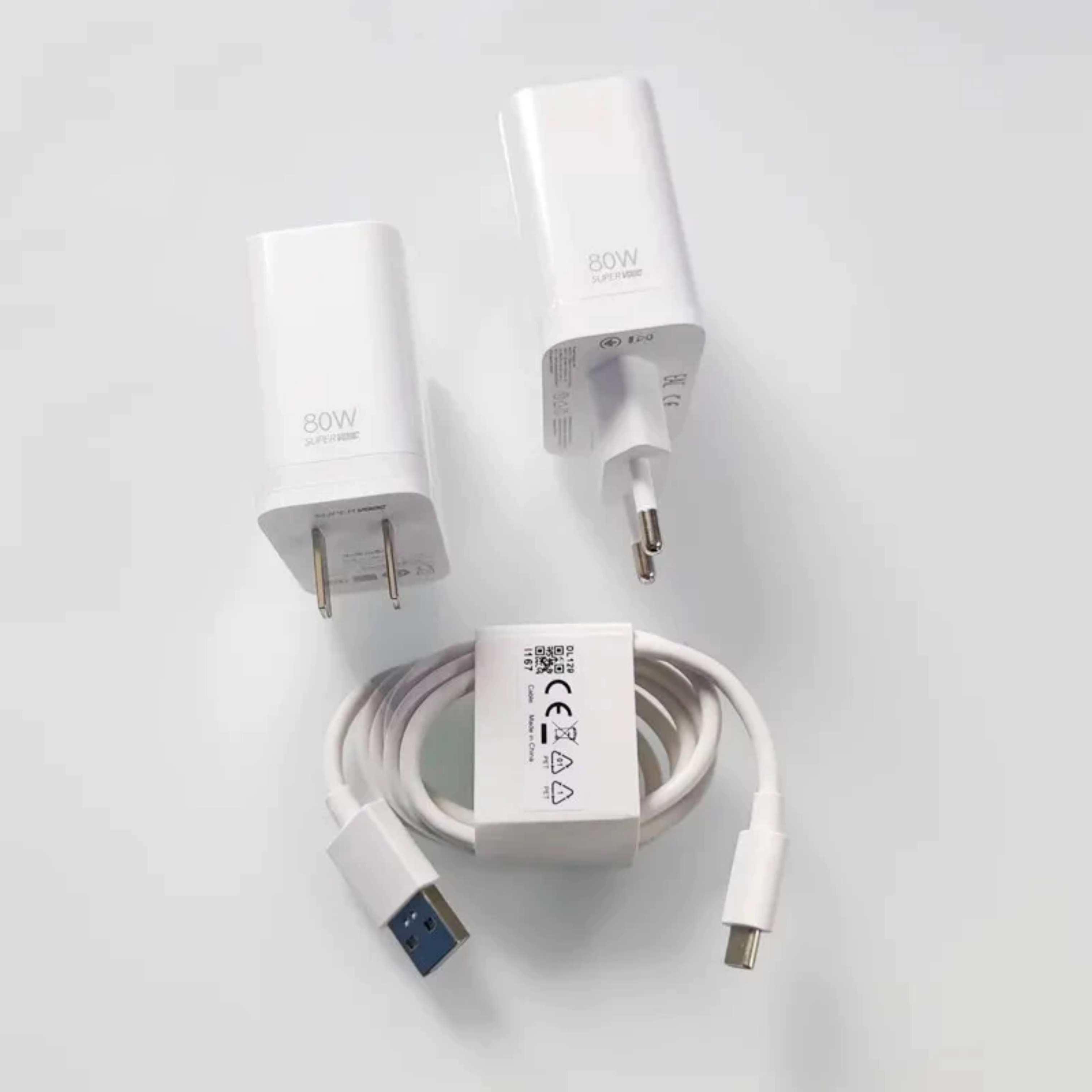 Oppo Reno 12 - Carregador supervooc 80w para oppo reno