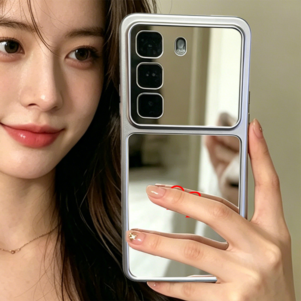Oppo A78 - Capa de Telefone Luxuosa com Espelho