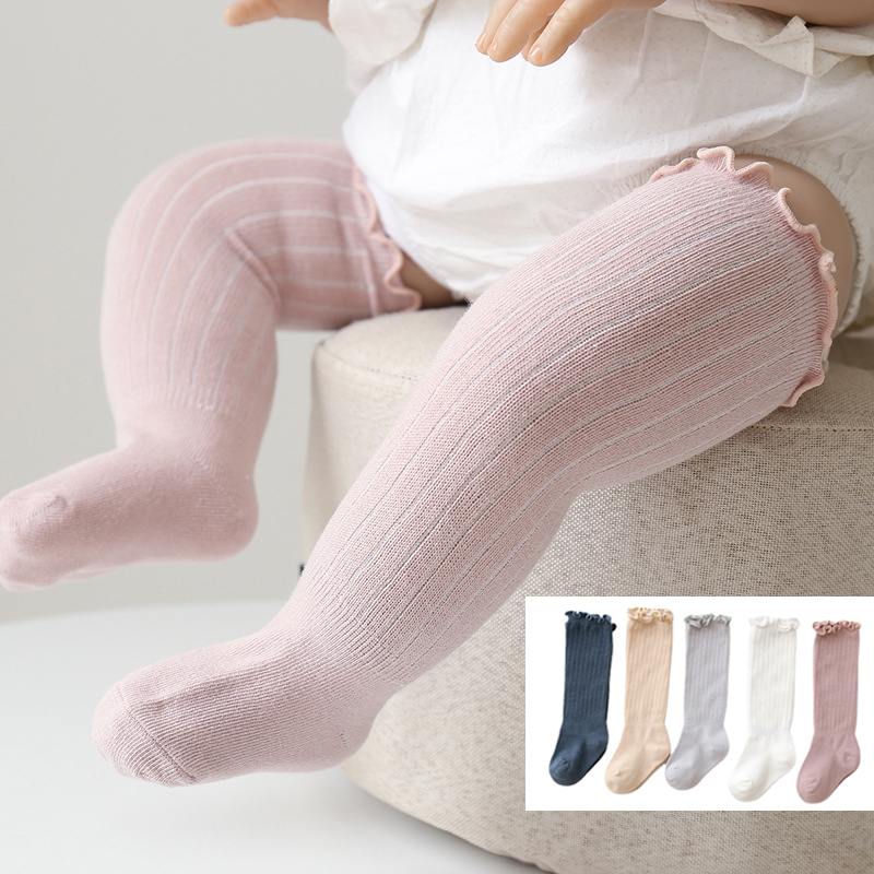 Baby Sock Oximeter - Meias do bebê menina antiderrapante recém-nascido