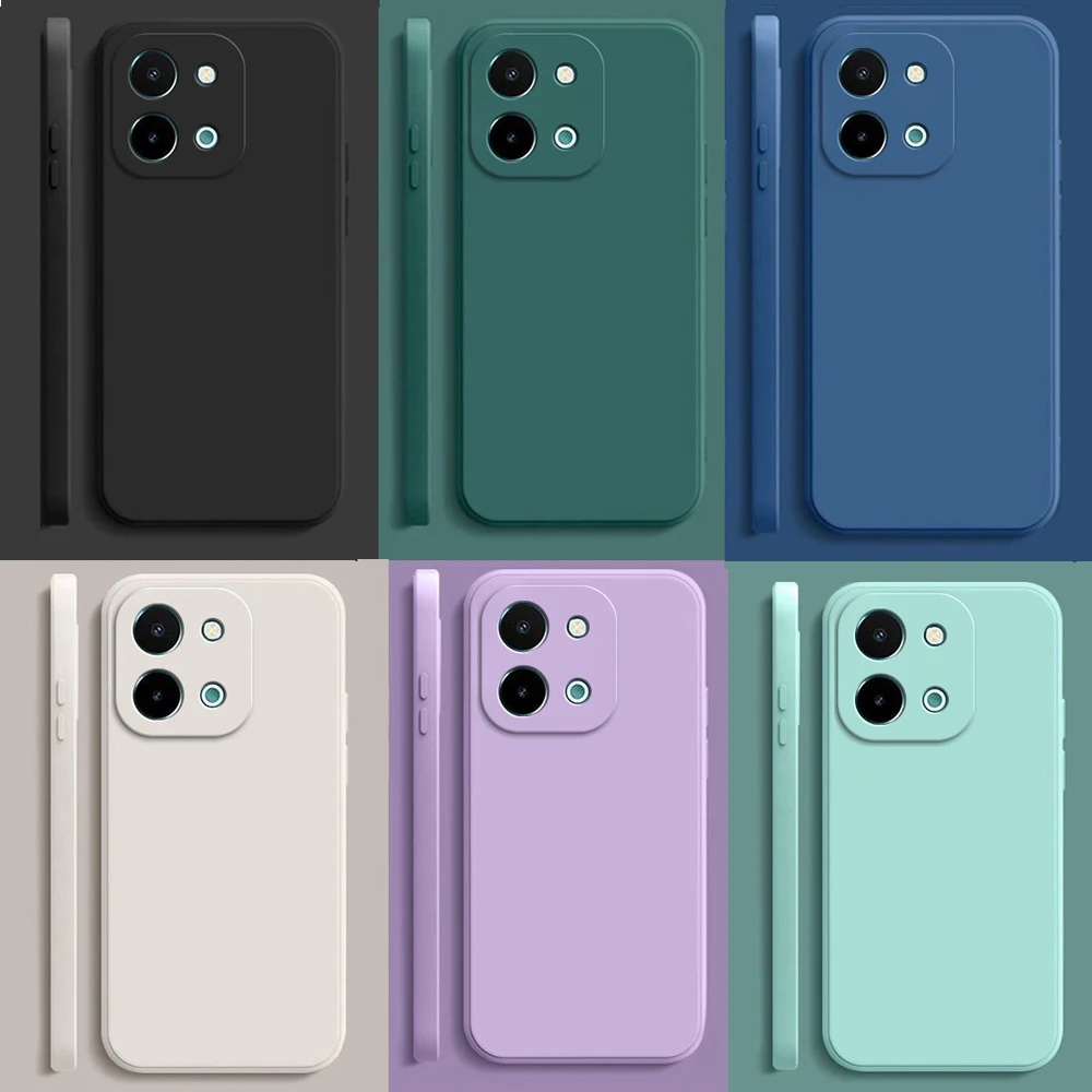Vivo Y28 - Capa de telefone fosca ultrafina de