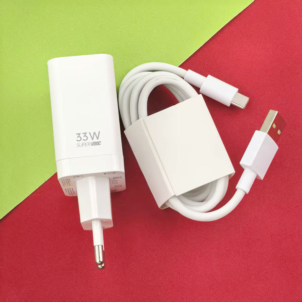 Oppo Reno 12 - Adaptador de Carregamento Rápido OPPO EU