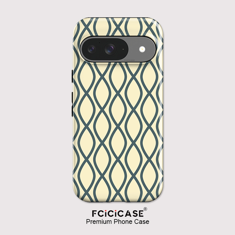 Google Pixel 9 - Capa de Telefone Fcicicase com Estampa