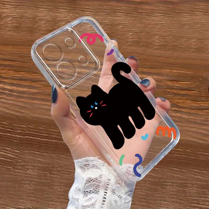 Xiaomi Redmi Note 13 - Capa de Telefone Transparente de TPU