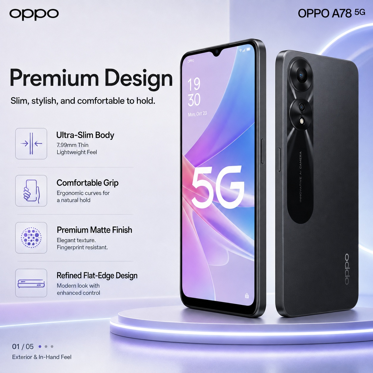 Novo Smartphone OPPO A78 5G 20 - Oppo A78 avaliação e preço