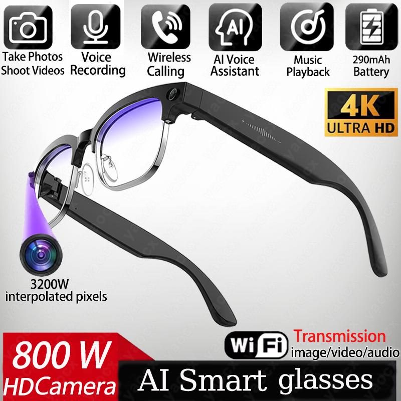 Óculos Inteligentes 4K com IA, - Smart Glasses Lens avaliação e preço