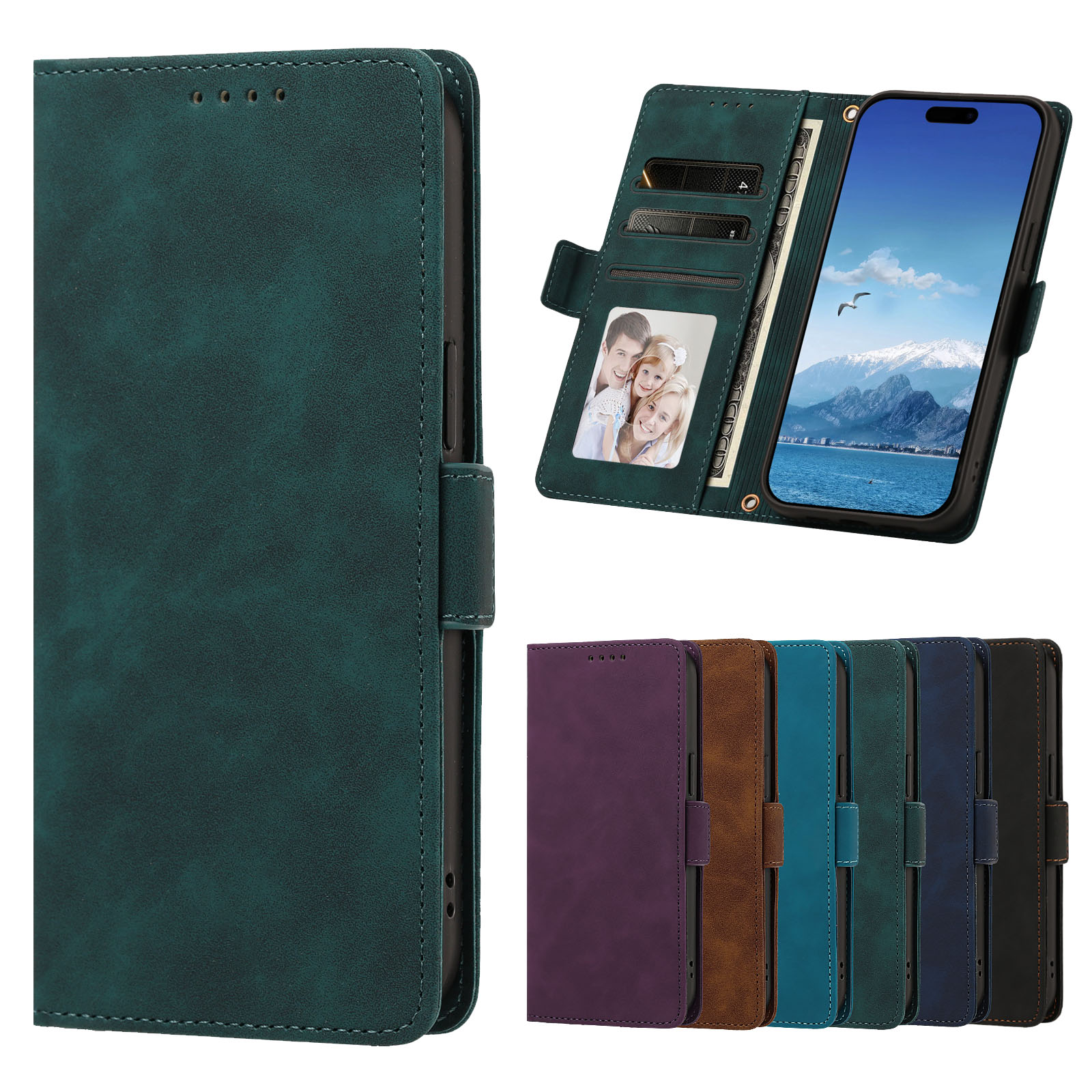 Capa Flip de Couro Premium com - Vivo Y28 avaliação e preço