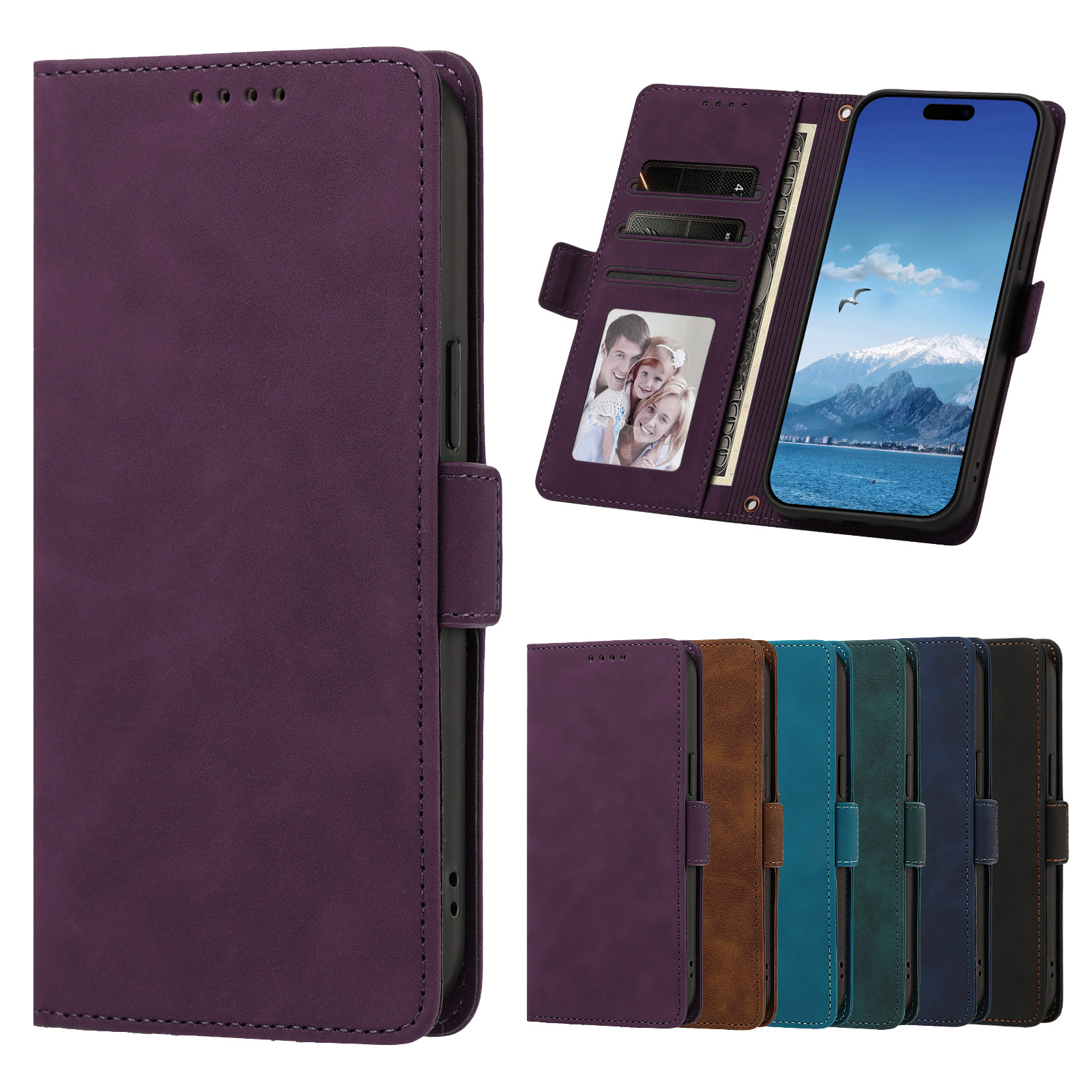 Capa Flip de Couro Premium com - Vivo Y28 avaliação e preço