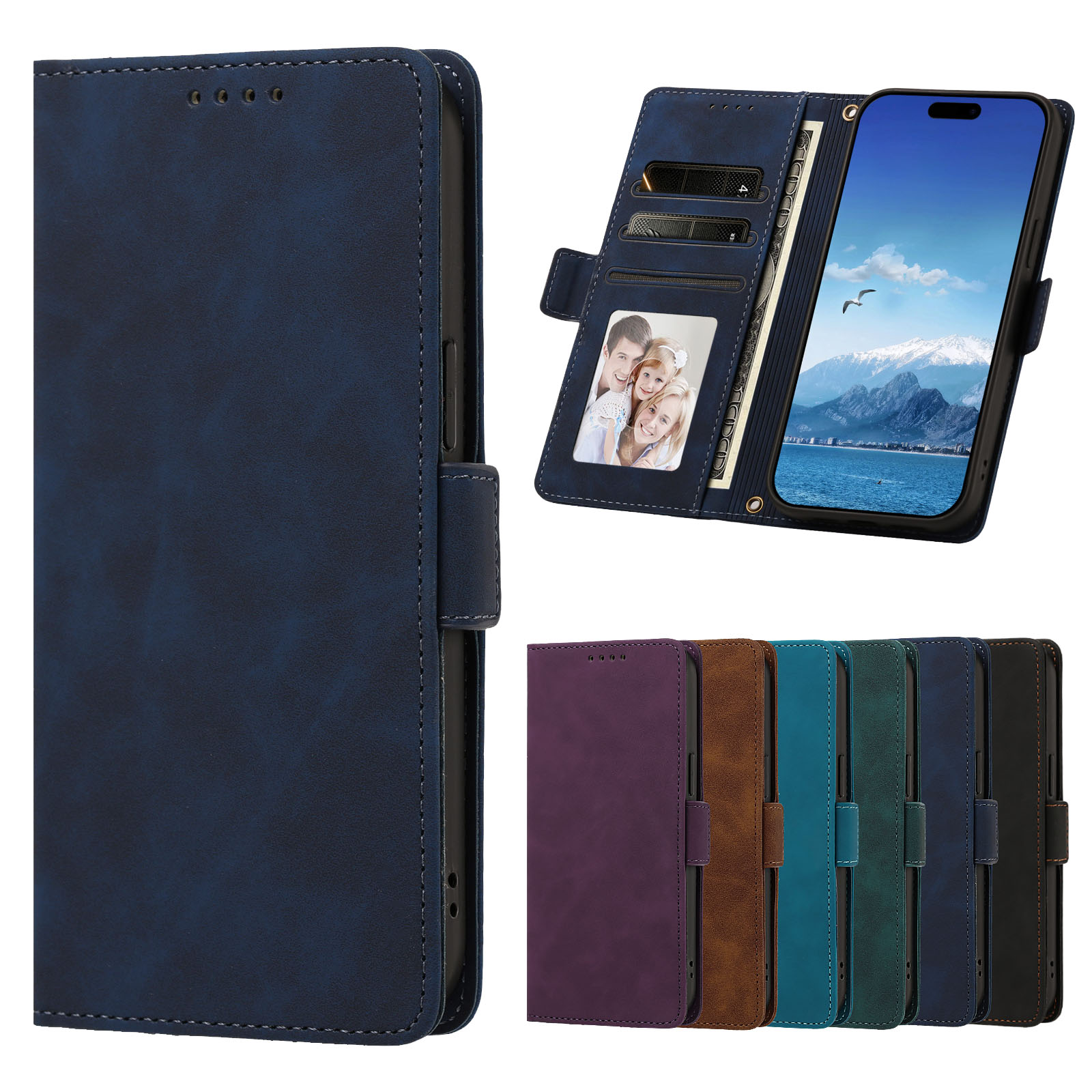 Capa Flip de Couro Premium com - Vivo Y28 avaliação e preço