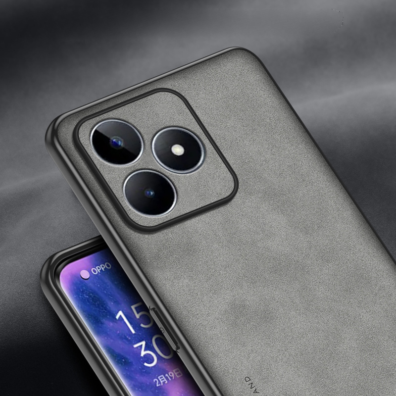 Estojo de couro fosco à prova  - Realme Note 50 avaliação e preço