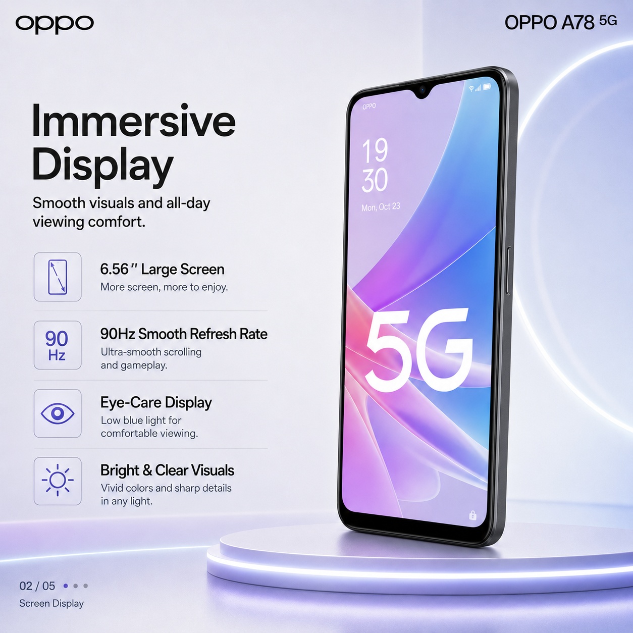 Novo Smartphone OPPO A78 5G 8G - Oppo A78 avaliação e preço